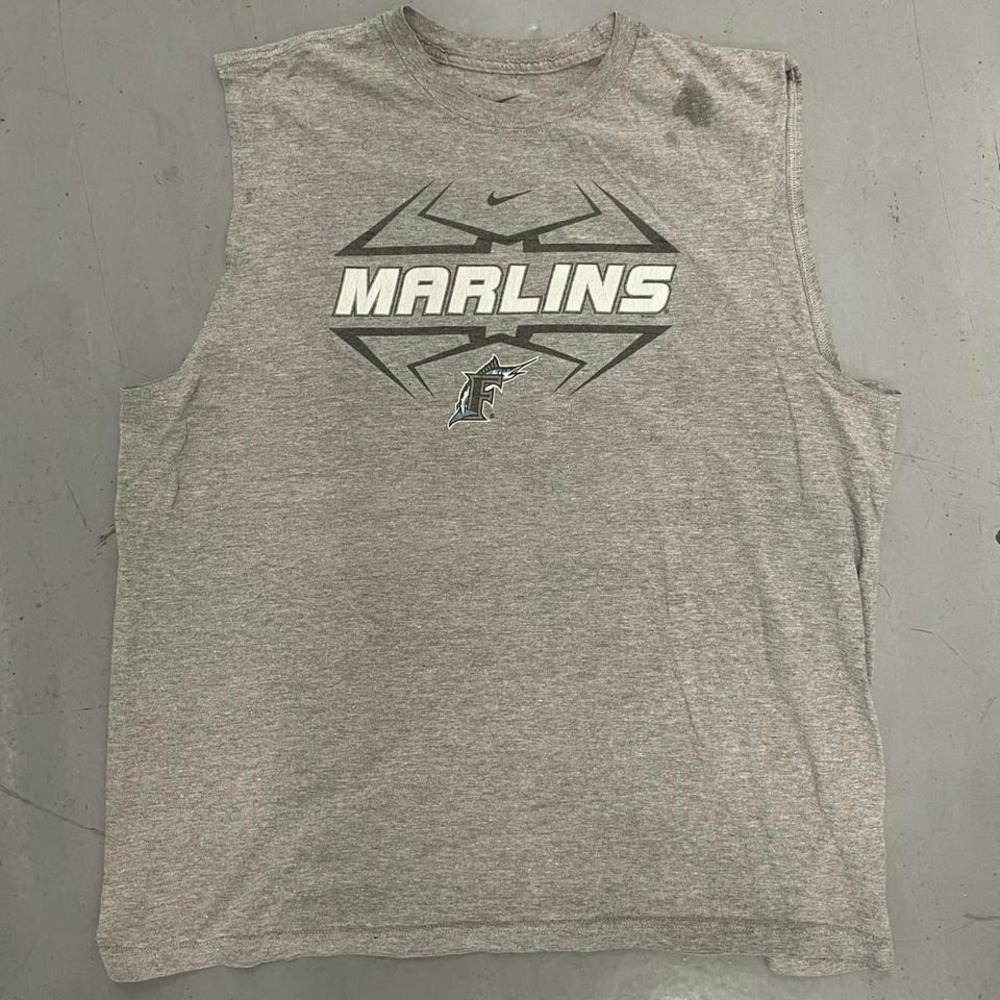 Vintage y2k Nike‎ Marlines sleeveless tee